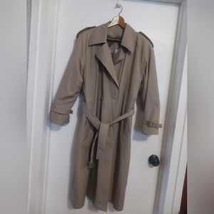 Womens Trench Coat size 12 petite